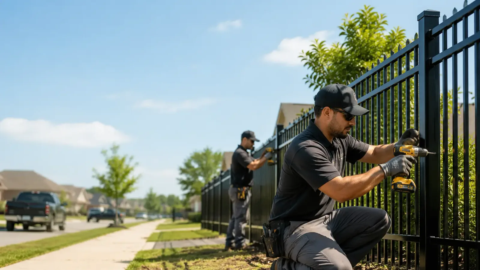 Metal Fence Installation in Elmer, LA